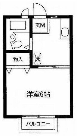 豊島園駅 徒歩7分 1階の物件間取画像